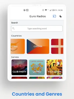 Euro Radio android App screenshot 0