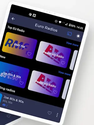 Euro Radio android App screenshot 2